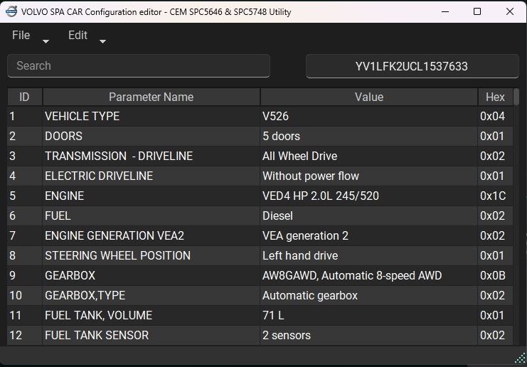 RESTORE AND/OR MODIFY CONFIGURATION DATA AND CLONE CEM UNITS&nbsp;